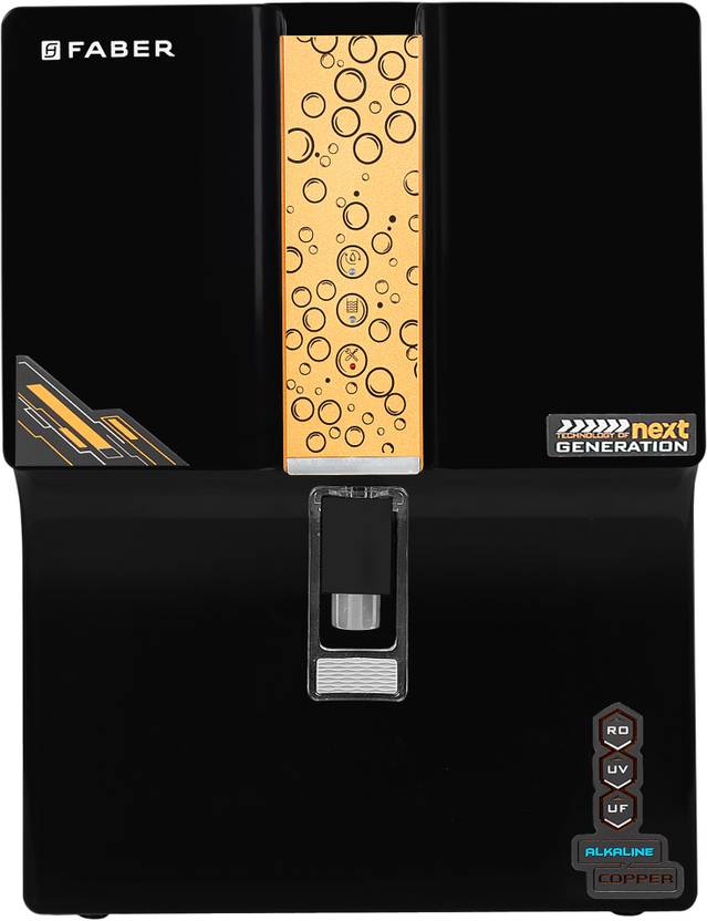 FABER FWP GALAXY COPPER GUARD 7 L RO + UV + UF + TDS + ALK + Copper