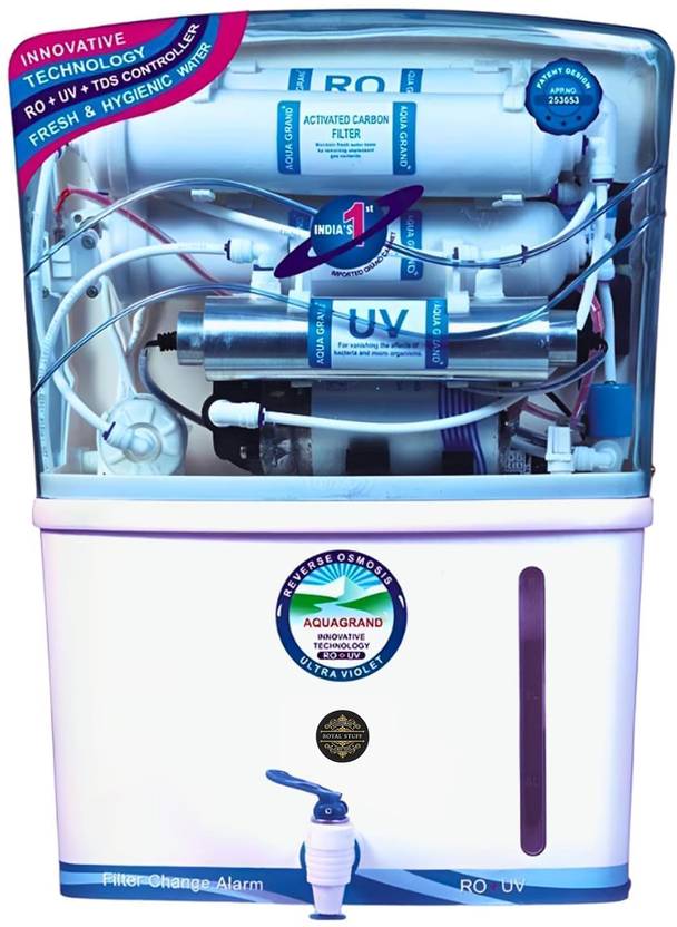 Aquadfresh RO water purifier with copper alkaline filter teachnology 12 L RO + UF + Alkaline Water Pur...