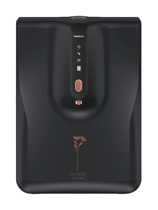 Click to enlarge HAVELLS SIPHON ALKALINE 6.5 L RO + UV + Alkaline Water Purifier 9...more