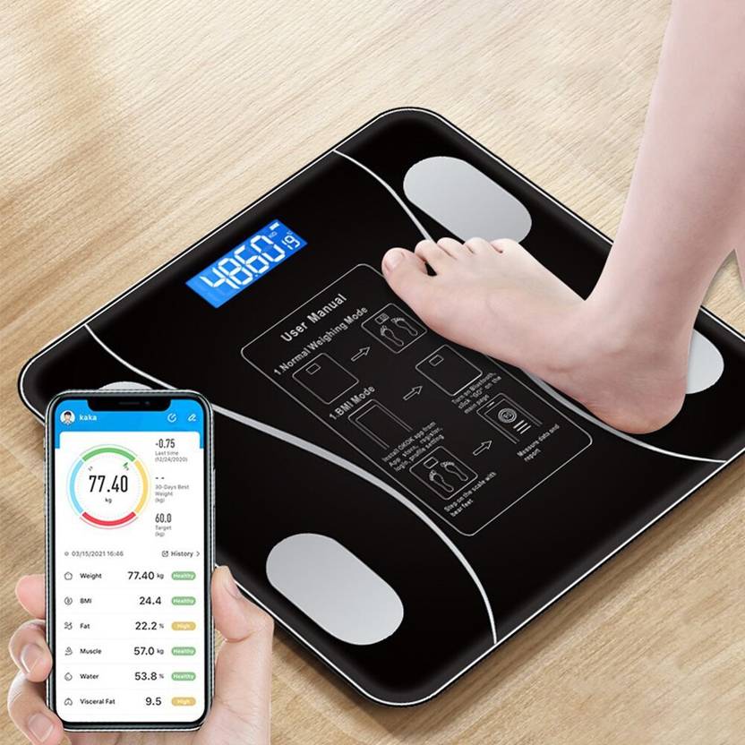 ACUCHECK Bluetooth Weight machine Weight machine for Human Body weigh
