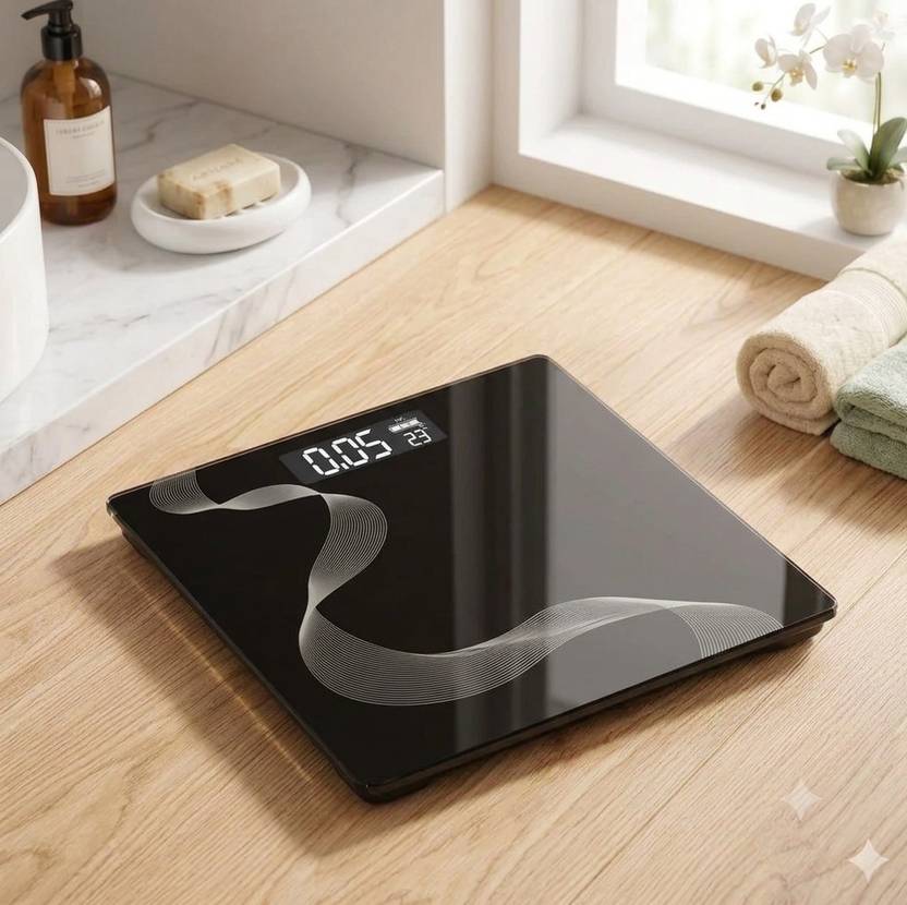 buyease Modern Digital Body Weighing Scale for Accurate Body Weight Monitoring,180kg Weighing Scale
