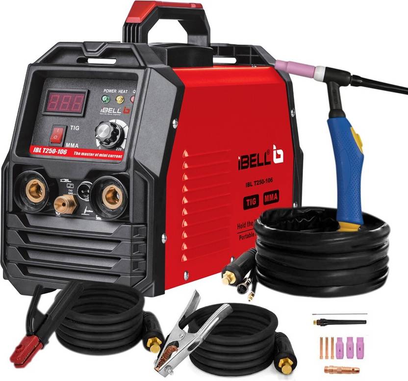 iBELL TIG/MMA, 250A, 220V, IGBT, Hot Start, Anti Stick, with 10nos