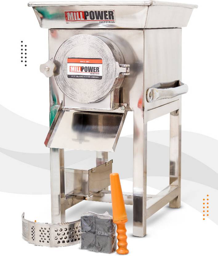 MILL POWER Commercial Wet Grinder Machine 2 hp, 220V 50 Hz, 1400 Watts ...