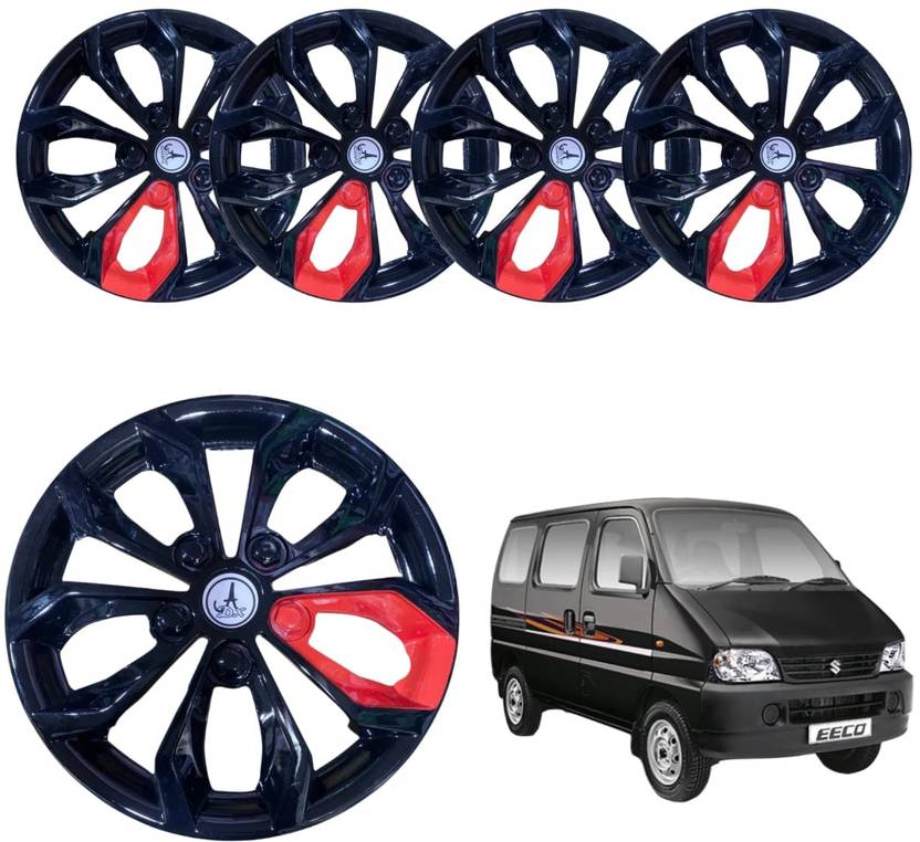 KYZO CAR WHEEL CAP/ WHEEL COVER FURY DEGINE "RED_STRIP" 13 INCHI Wheel