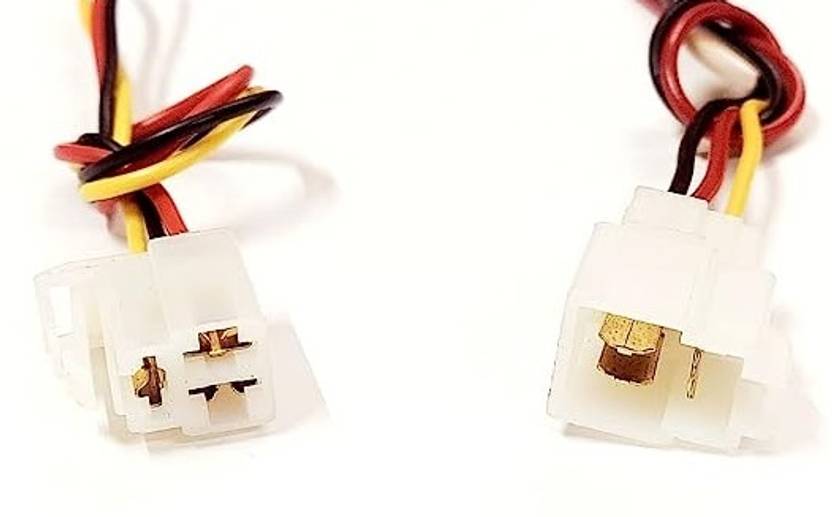 ERH India 1 pair Male Female Connector Socket 3 Pin Electric Jointer