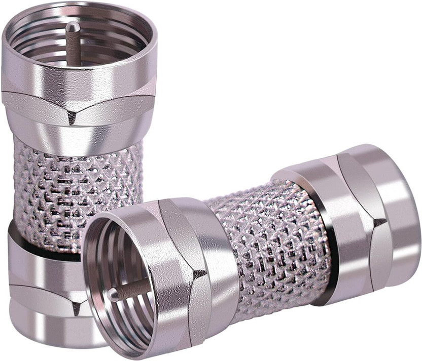 thumbnail image 2 of 8 Pack F-Type Male To Male Coax Cable Couplers – Perfect For Connecting Or Extending Your Cable Signal 2 of 3