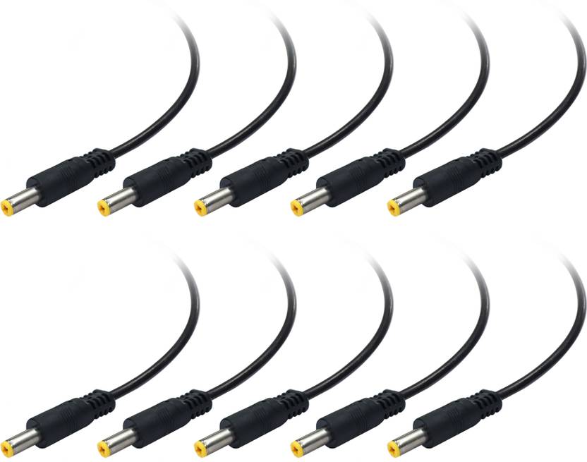 Vincentvolt 3.5mm Male DC Pin Jack Cable Wire Connector