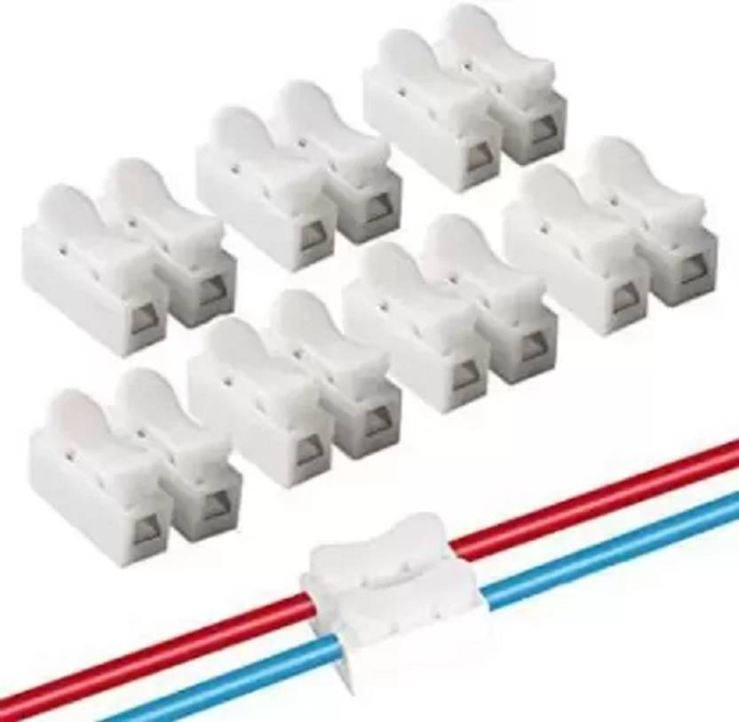 Onneybrothers Push Wire Joint Connector, No Soldering, No Welding No