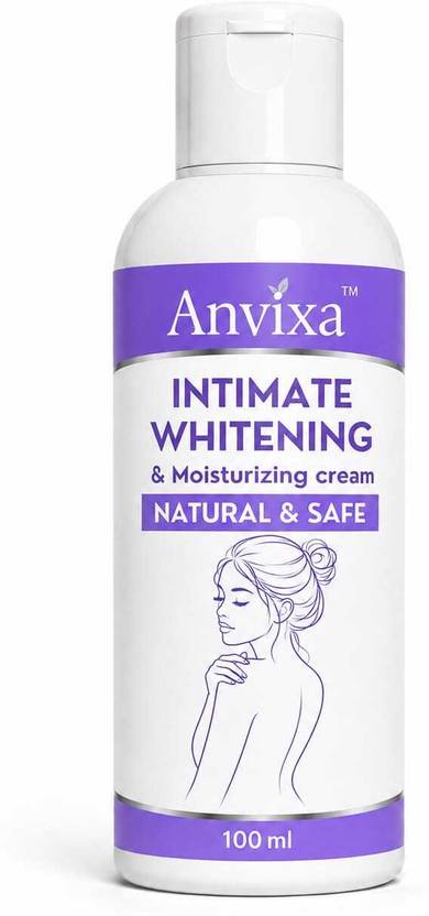 Anvixa Intimate Whitening & Moisturizing Cream for Women | Natural & Safe Intimate Cream