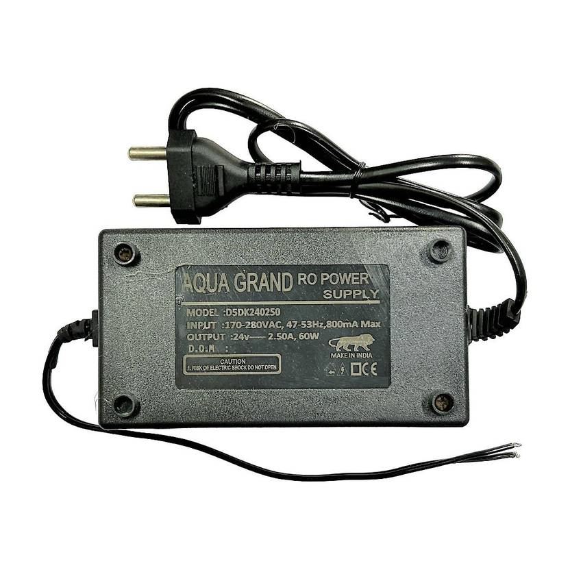 Divinext 24/36v AC to DC Transformer Adapter DC Output Power Supply for RO UV UF Mineral Water Purifiers Filter Service Adaptor Transformer Based Dual Power Supply AC to DC 24 Volt and 36 Volt Worldwide Adaptor