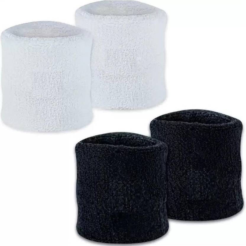 MULBERRYY STRONG , COMBO_BLACK & WHITE GYM WRIST BAND FOR MEN ,WOMEN ,BOYS & GIRLS Men & Women Wrist Band