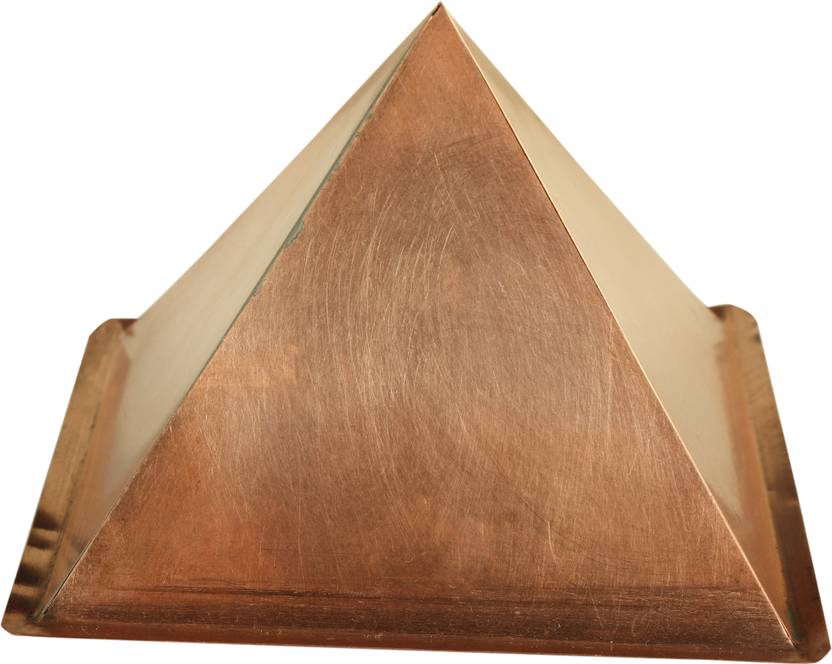 Vasundhara Vastu VVC Pure 4" Copper Pyramid Copper Yantra Price in