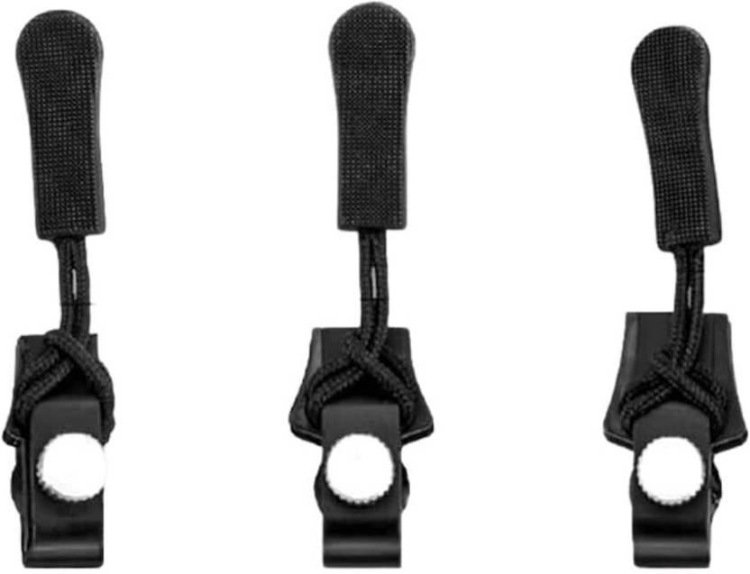 Shuang You Zipper Repair Kit with Instant Zipper Sliders, Nylon Pull Tabs Metal Pulls Zipper Pull
