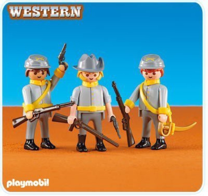 Playmobil 3 Confederate Soldiers 3 Confederate Soldiers shop for Playmobil products in India. Flipkart