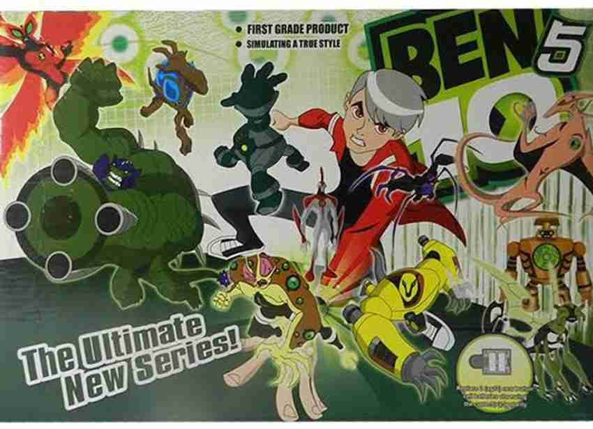 Ben 10 Ultimate Alien Characters Poster : : Toys