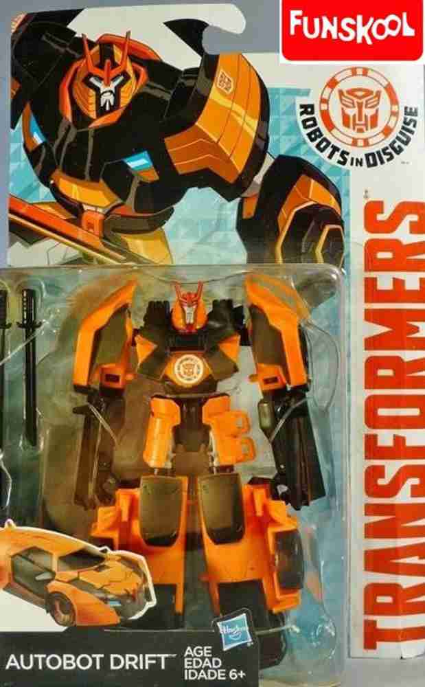Transformers robots in disguise clearance drift toy