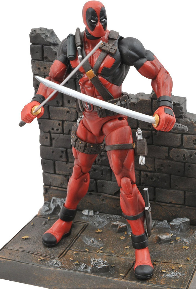 Marvel select deadpool action figure sale