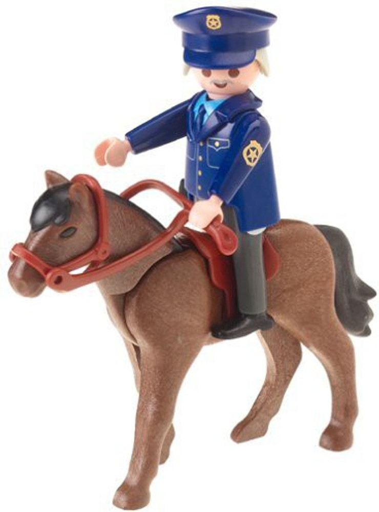Playmobil police horse hot sale
