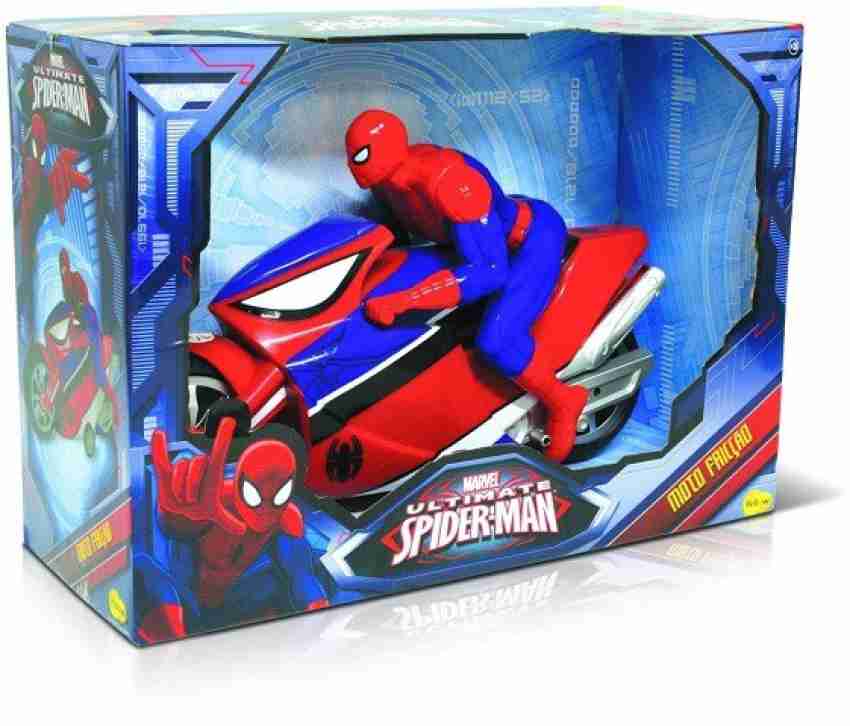 Buy Ultimate Spiderman spiderman pull string copter red and blue Online