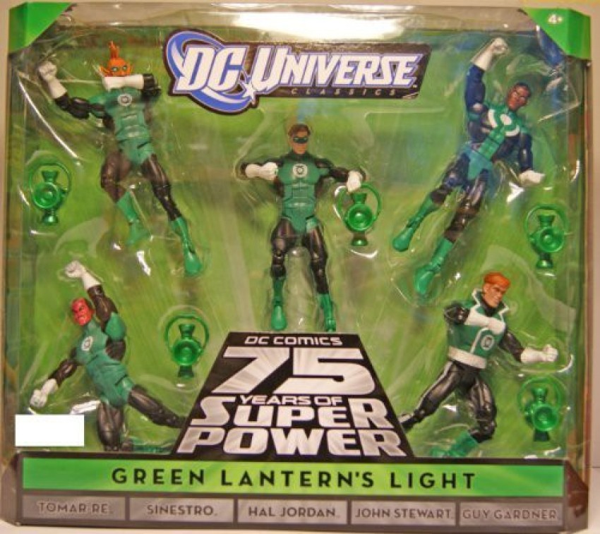 DC Comics Universe Classics Exclusive Green Lanterns Light Action 