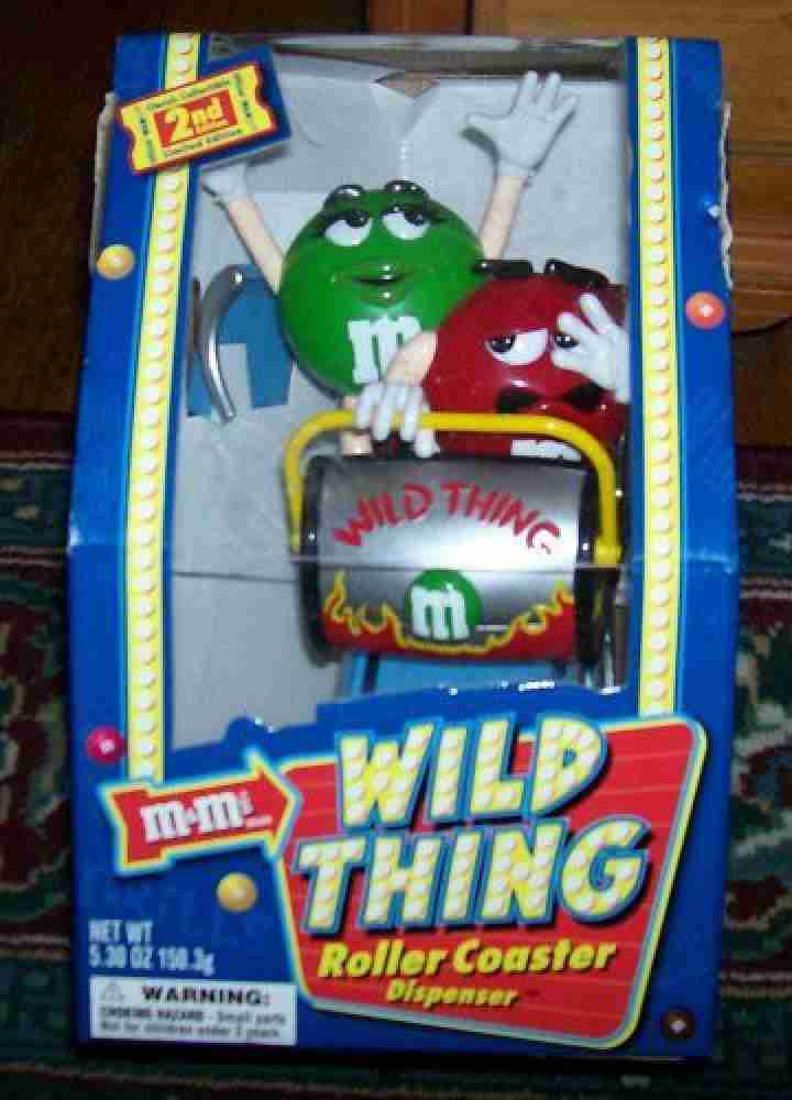 m m s Candy Dispenser Wild Things Roller Coaster Limited