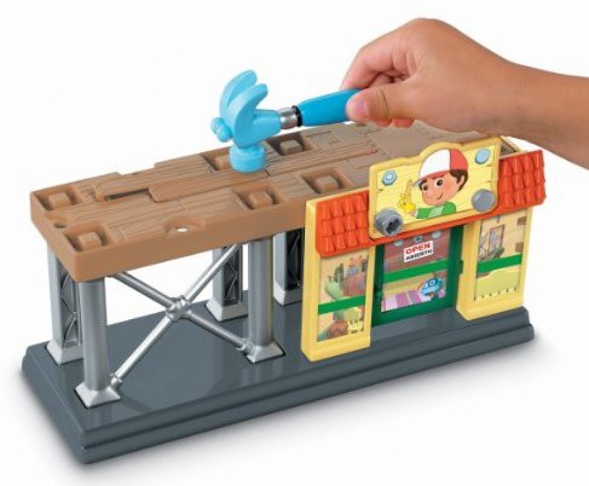 Disney Handy Manny Repair Tools Set Action Figure Toys Gifts for Boys  Children Handy Manny Let's