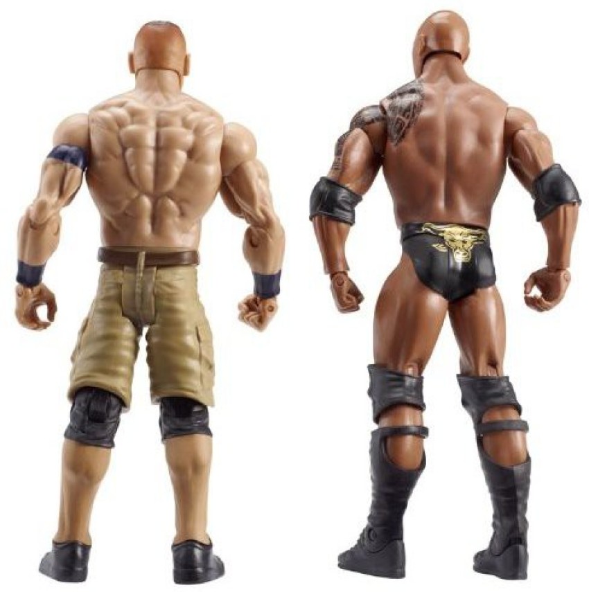 MATTEL Wwe Battle Pack Series 24 The Rock And John Cena 2Pack 