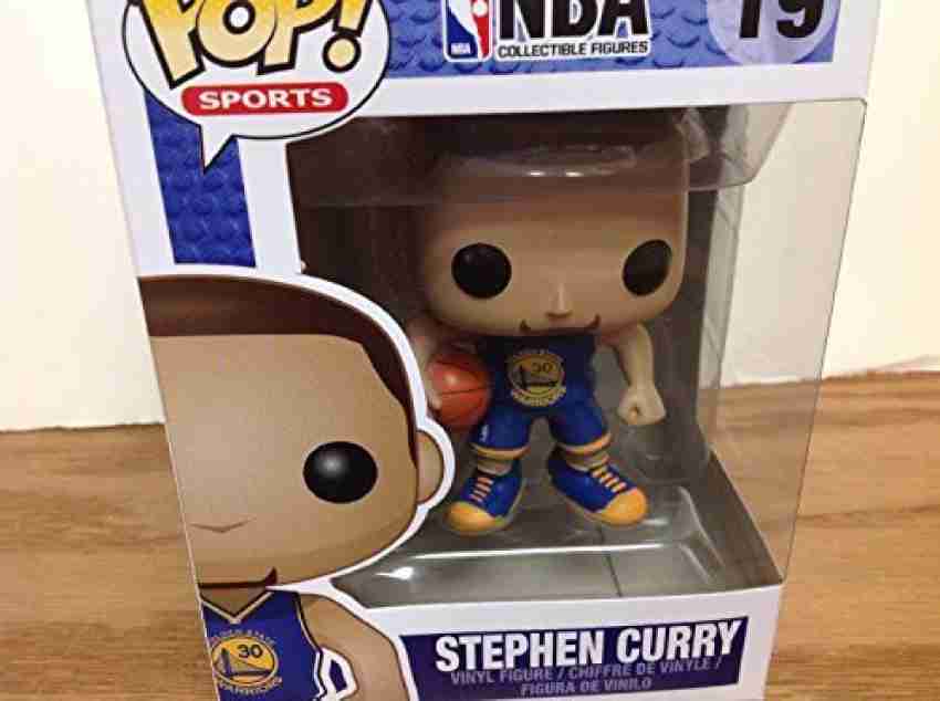 100% Authentic Funko Pop! NBA Stephen Curry #19 Blue Jersey Vinyl Figure