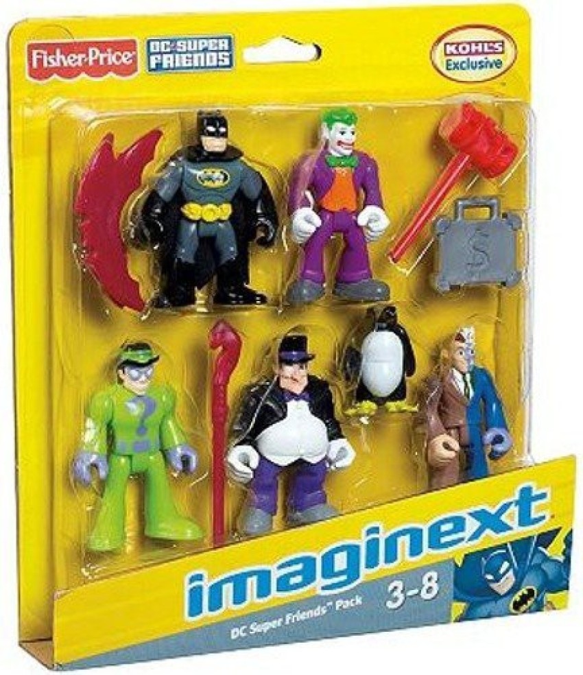 Imaginext DC Super Friends Batman and Scarecrow Figures