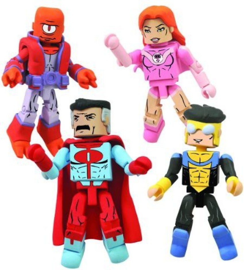 DIAMOND SELECT S Invincible Minimates Box Set - S Invincible Minimates Box  Set . Buy Invincible, Atom Eve, Allen, Omni Man toys in India. shop for  DIAMOND SELECT products in India.