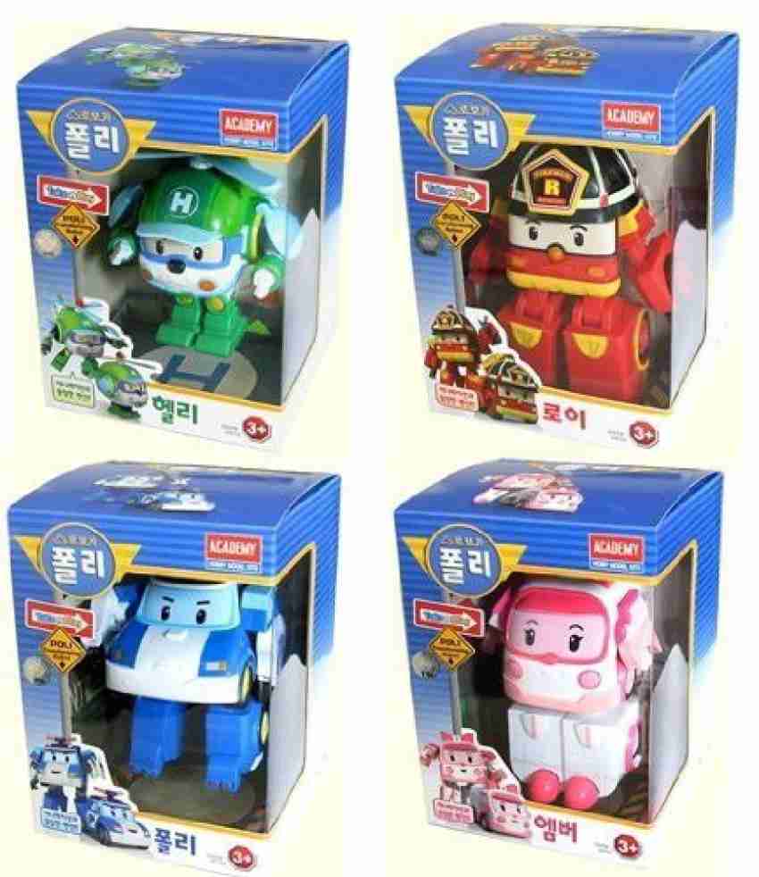 Robocar Poli POLI Poli Helly Amber Roy Transforming Robot Toy POLI Poli Helly Amber Roy Transforming Robot Toy Buy Poli Helly Amber Roy toys