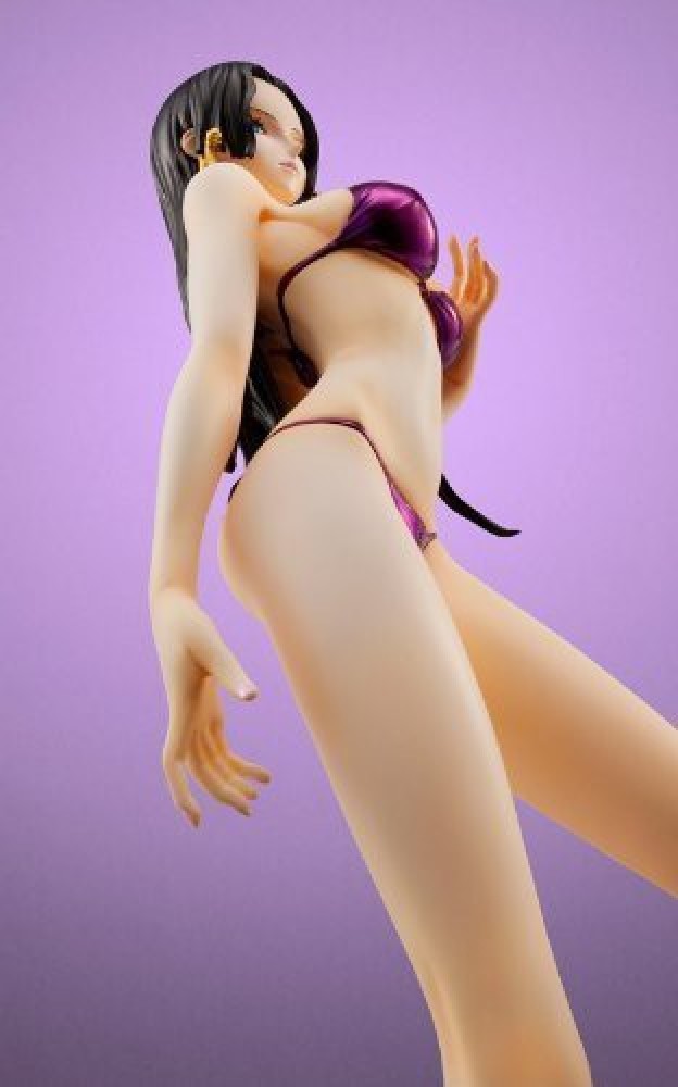 Megahouse One Piece Boa Hancock Purple Swimsuit Ver One Piece