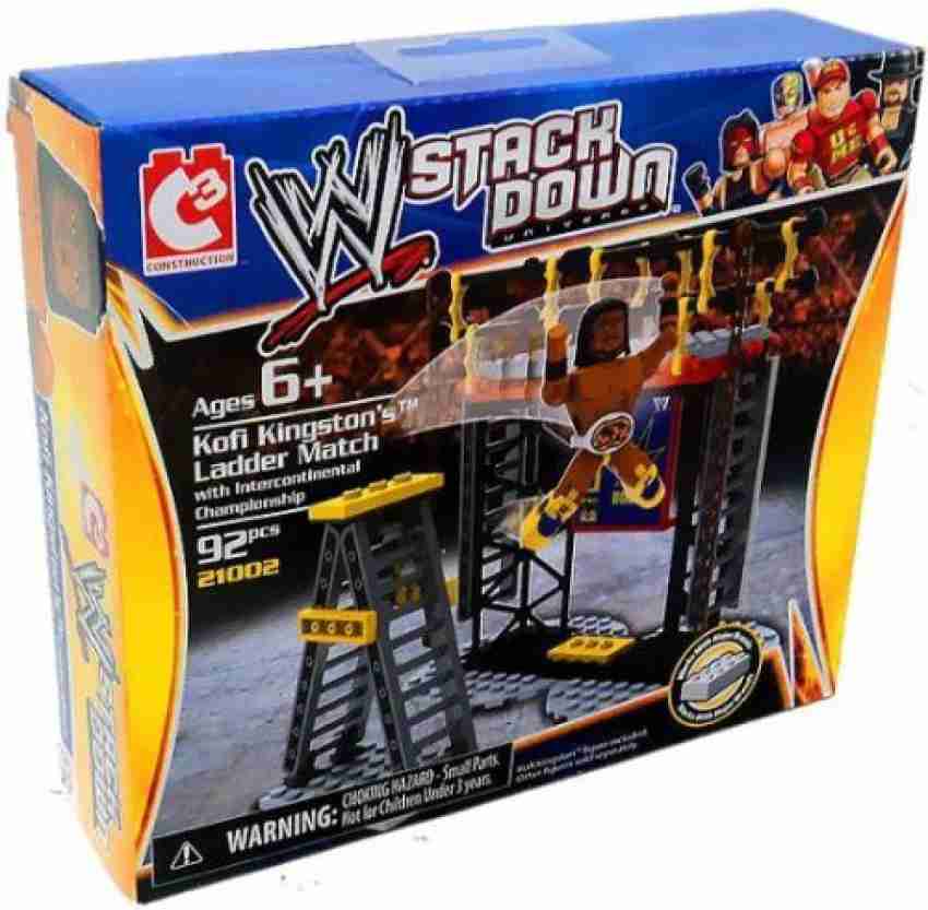 Stack Down Universe Wwe Kofi Kingston'S Ladder Match W