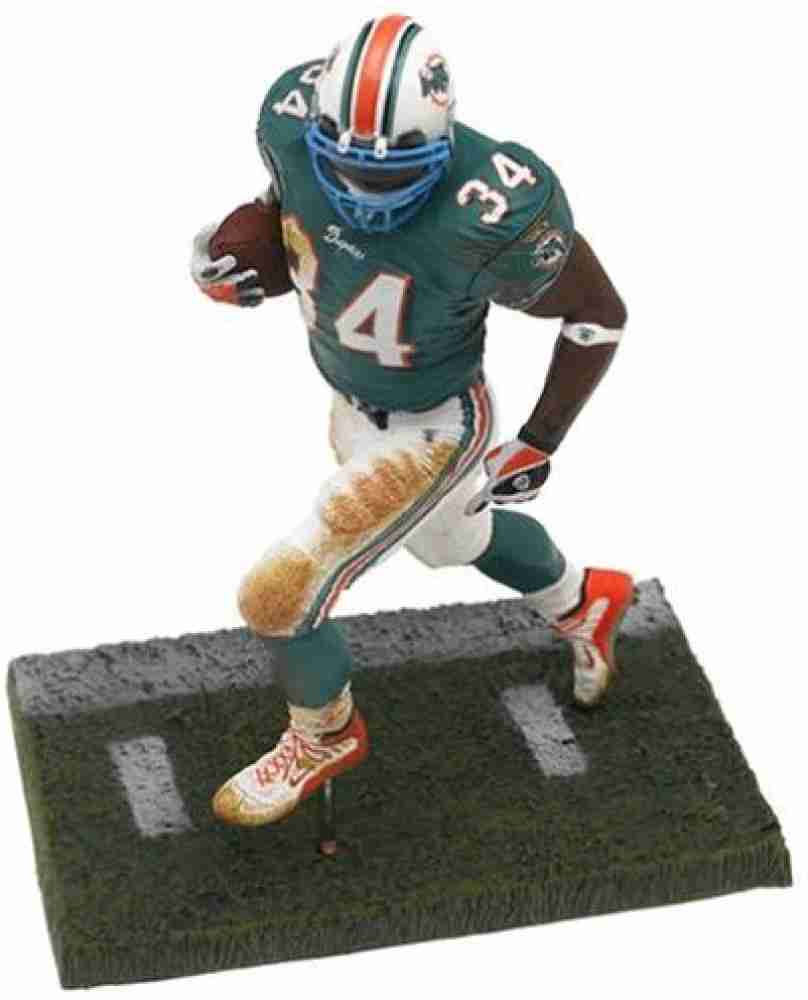 NFL Ricky Williams 2nd Edition #34 Miami Dolphins Green Jersey Blue Teal  Face Mask Color McFarlane Action - Ricky Williams 2nd Edition #34 Miami  Dolphins Green Jersey Blue Teal Face Mask Color McFarlane Action . Buy  Ricky Williams toys in India