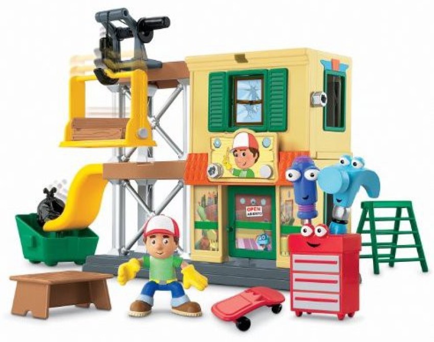 Disney Handy Manny Repair Tools Set Action Figure Toys Gifts for Boys  Children Handy Manny Let's