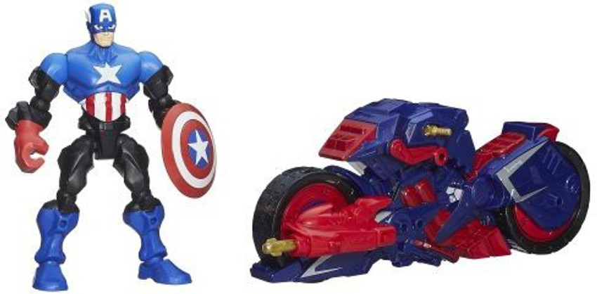 MARVEL Super Hero Mashers Captain America With The Capcycle Vehicle Super Hero Mashers Captain America With The Capcycle Vehicle Buy captain America toys in India. shop for MARVEL products in