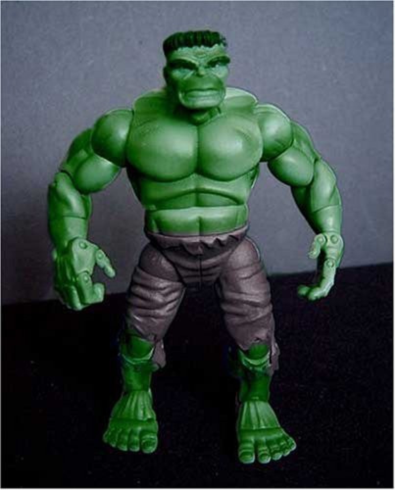 Figurine de collection Avengers Figurine Hulk Marvel 15 cm Gris