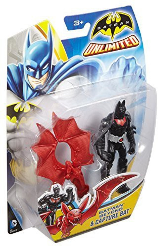 MATTEL Batman Unlimited Batman Beyond And Capture Bat S4 Inches
