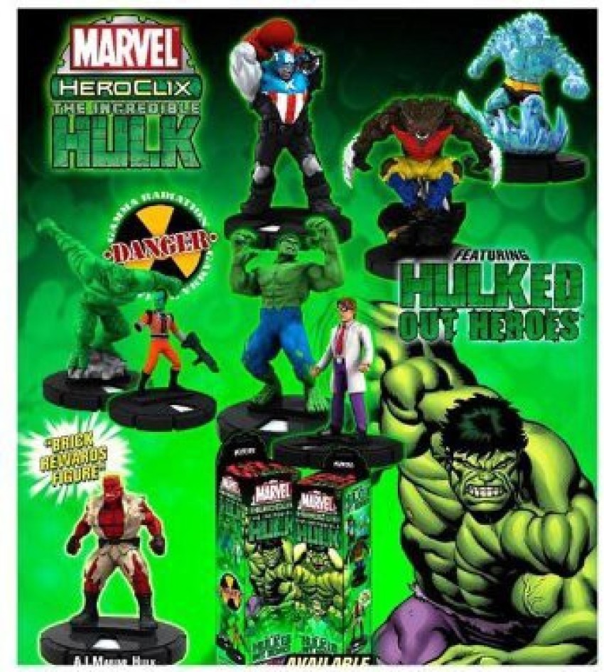 HeroClix Marvel Incredible Hulk Booster 5Pack 5 Random - Marvel