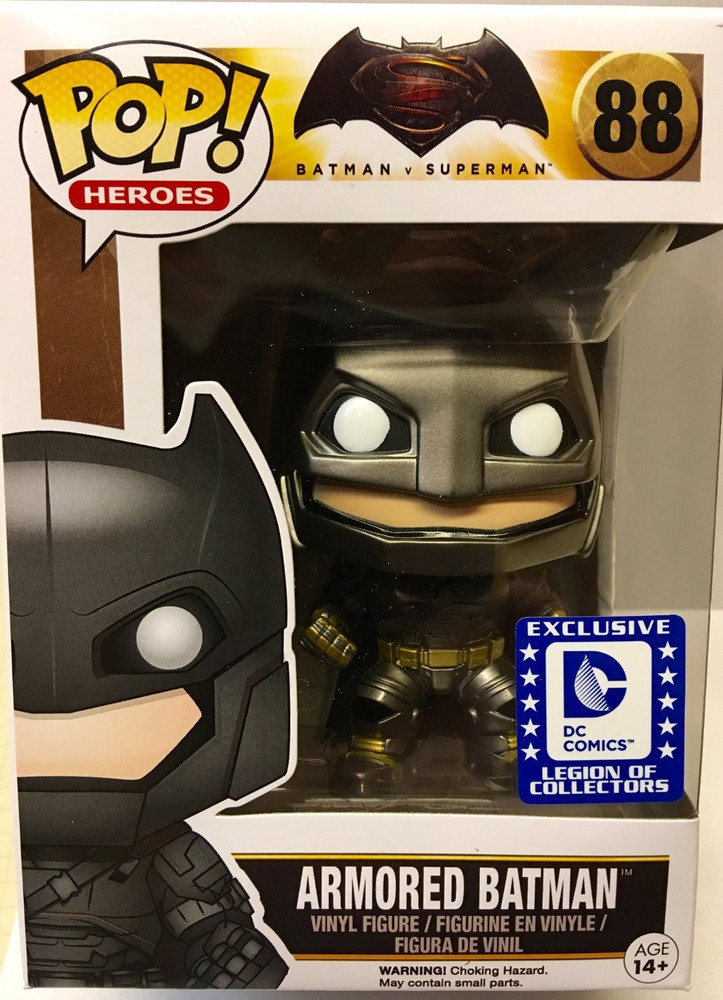 Armored batman on sale funko pop