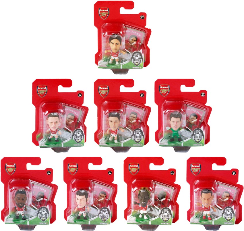 FAPL - Arsenal SoccerStarz Wave 2 - SoccerStarz Wave 2 . Buy Arteta,  Wilshere, Vermaelen, Van Persie, Szczesdny, Song, Sagna, Walcott toys in  India. shop for FAPL - Arsenal products in India. Toys for 3 Years Kids.