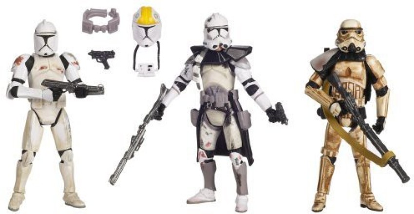 Hasbro Star Wars Evolutions 3 Pack Clone Trooper To Stormtrooper