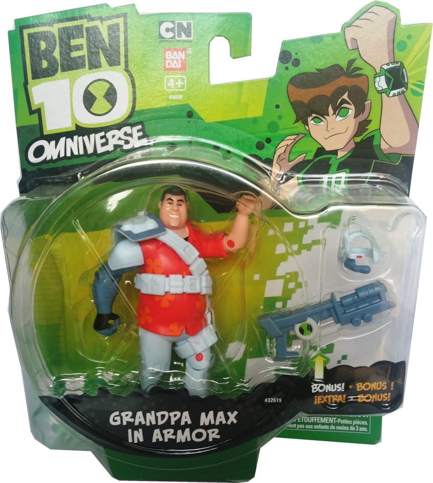 Ben 10 Grandpa Max in Armor - Grandpa Max in Armor . Buy Grandpa Max toys  in India. shop for Ben 10 products in India. Toys for 4 - 10 Years Kids. |  Flipkart.com