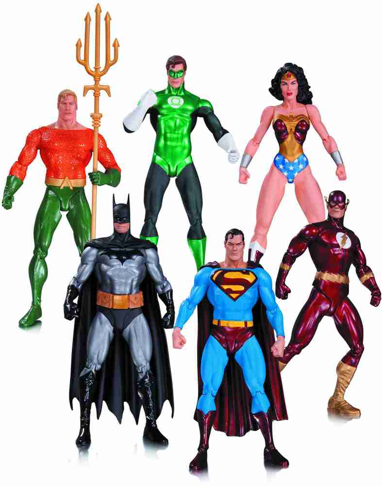 Dc justice league figures sales