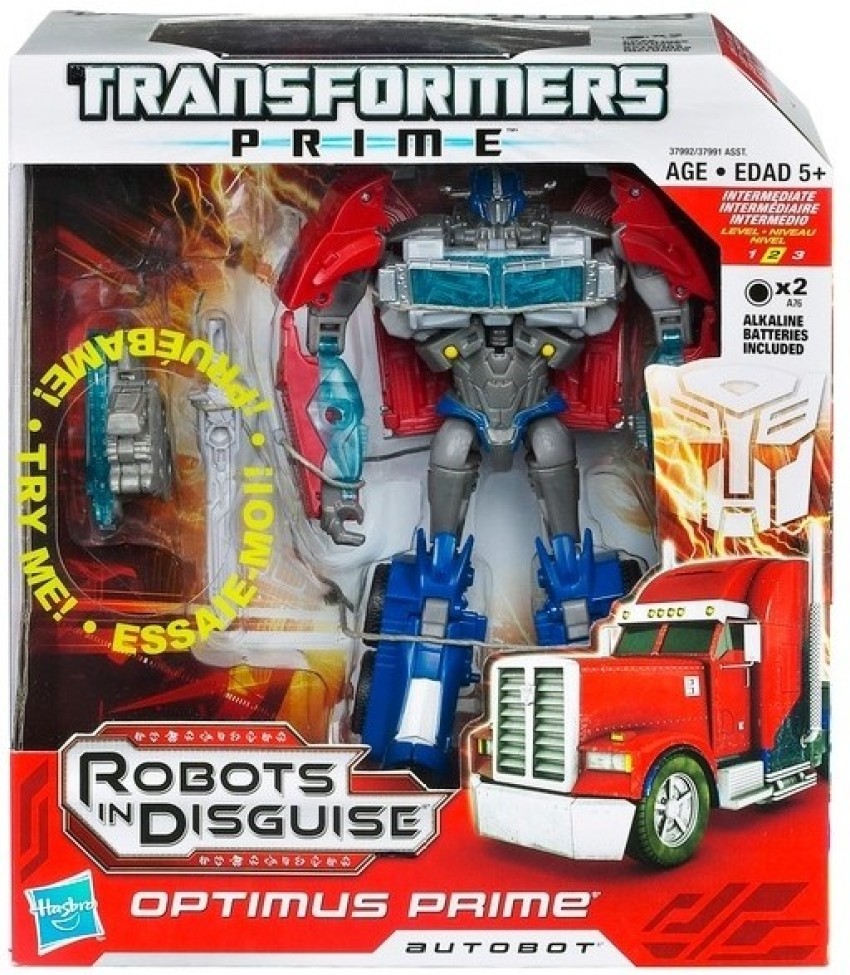 Hasbro Transformers Prime Powerizers Voyager Optimus Prime ...
