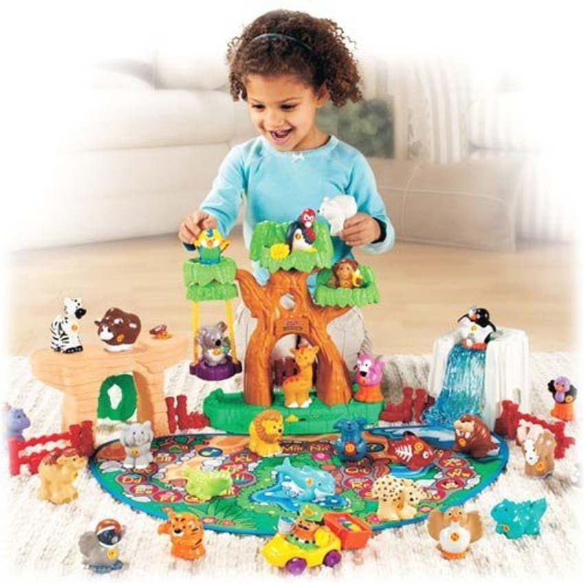 Fisher price little people a to z learning zoo playset hotsell