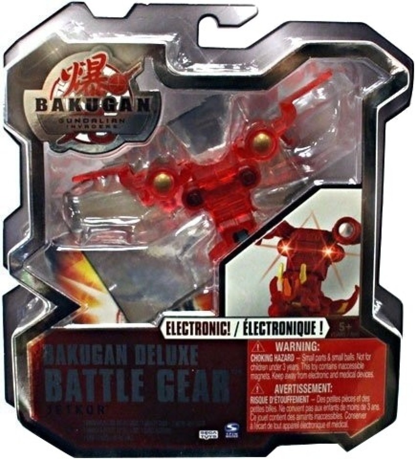 SPIN MASTER Bakugan Deluxe Electronic Battle Gear Pyrus Red Jetkor
