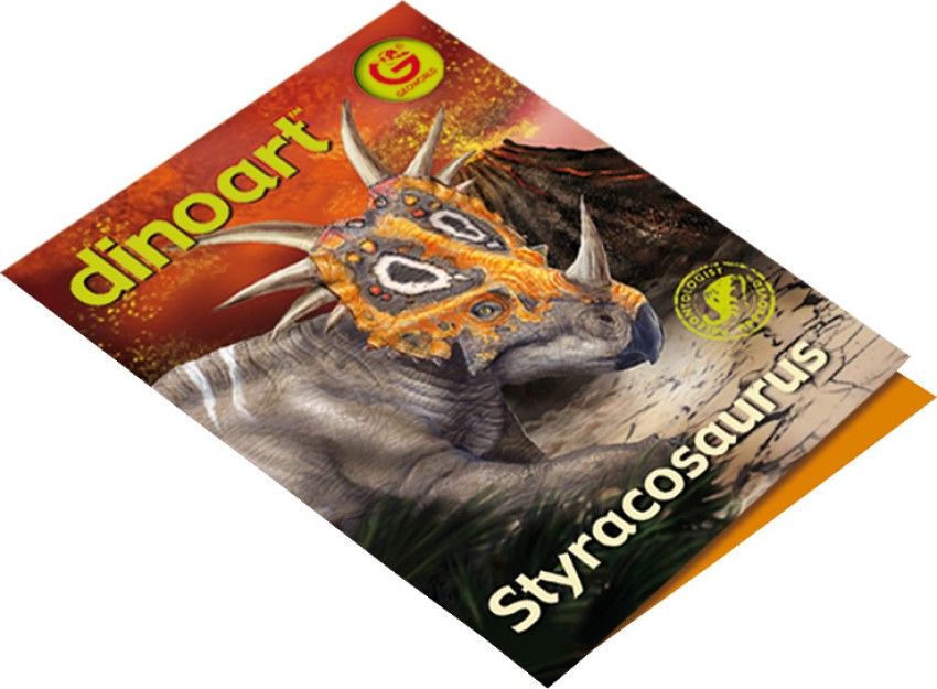 Geoworld Dinoart Painting Kit - Styracosaurus - Dinoart Painting Kit -  Styracosaurus . Buy Styracosaurus toys in India. shop for Geoworld products  in India. Toys for 3 - 15 Years Kids.