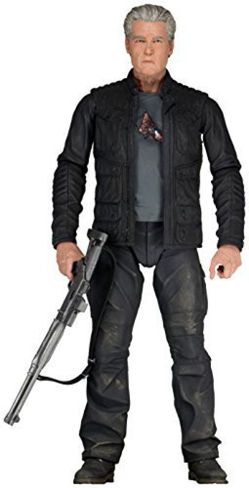 Terminator Figure NECA The Terminator Schwarzenegger Judgment Day T-800  Arnold Action Figure Model Toys Doll For Gift 18CM7INCH