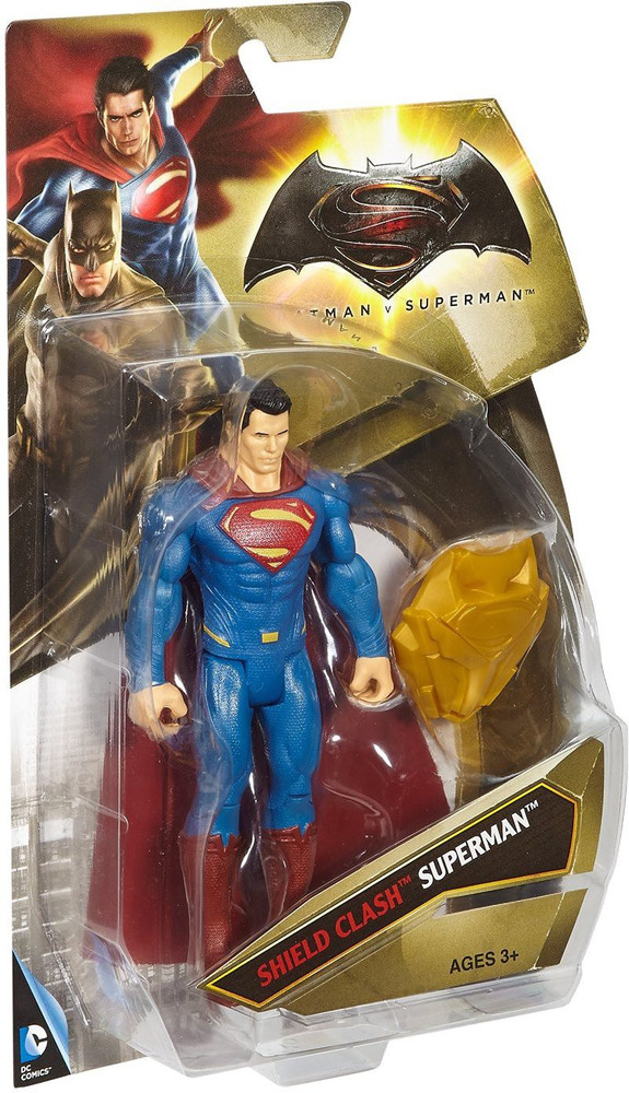 DC Comics Superman Shield Clash Action Figure Multi Color